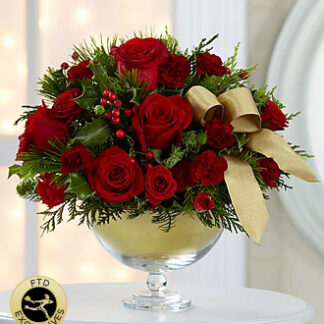 Holiday Peace Bouquet by Vera Wang