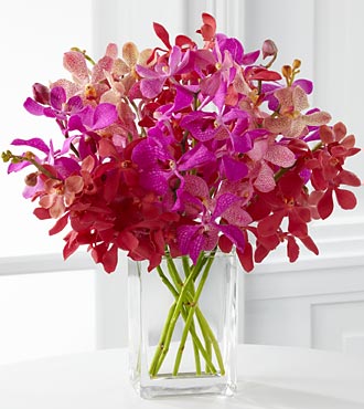 Tickled Pink Mother's Day Orchid Bouquet