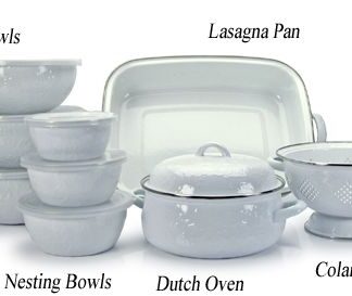 White Lasagna Pan