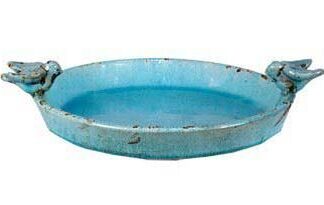 Blue Terracotta Plate