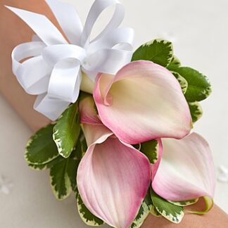 Pink Mini Calla Lily Corsage