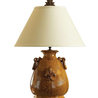 Large Amber Lamp