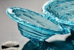 Ultramarine small rimmed bowl