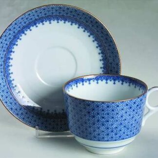 Blue Lace Cup & Saucer