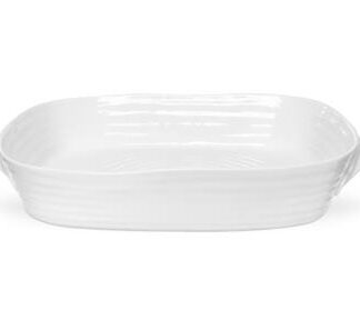 Sophie Conran White Large Handled Rectangular Roasting Dish