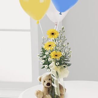 Welcome Bear Bouquet