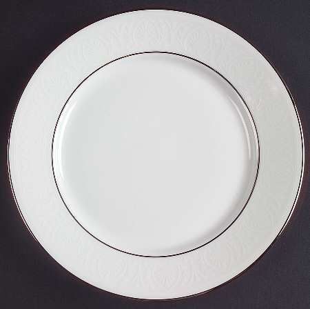 Hannah Platinum Bread and Butter Plate