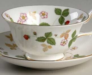 Wild Strawberry Tea Cup & Saucer