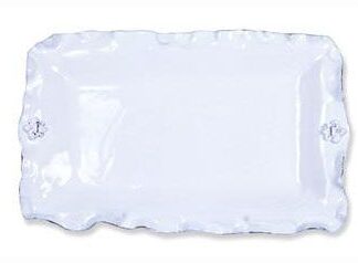 Fleur de Lis Rectangle Platter
