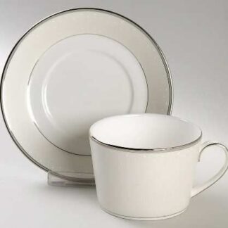 Pointe D'esprit Tea Cup and Saucer