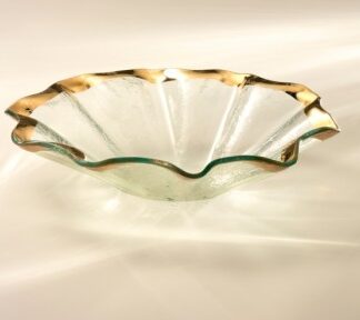 Ruffle Oval Deep bowl