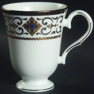 Vintage Jewel Accent Mug