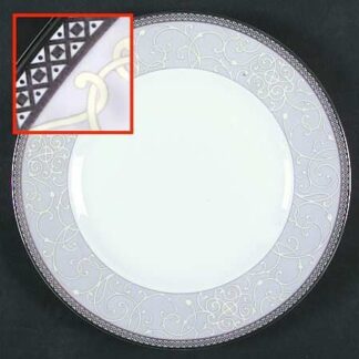 Celestial Platinum Salad Plate