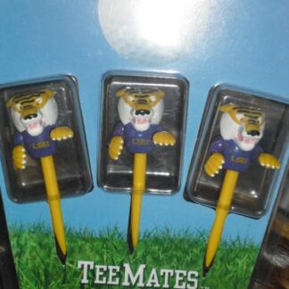 Set of 3 LSU Tiger Golf Tees