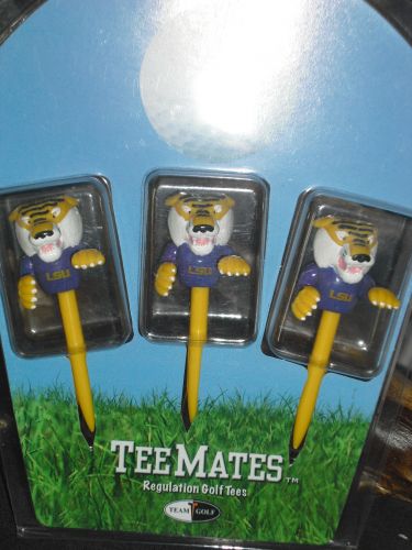 Set of 3 LSU Tiger Golf Tees