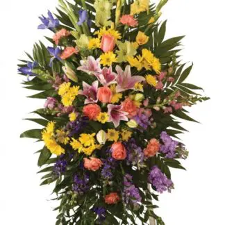 Traditional Standing Design Multi colorful
