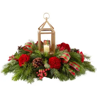 I'll Be Home for Christmas Centerpiece