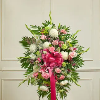 Deepest Sympathies Pastel Standing Spray
