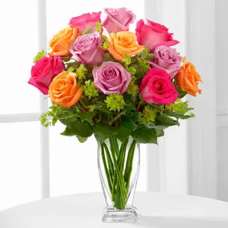 The Pure Enchantment Rose Bouquet