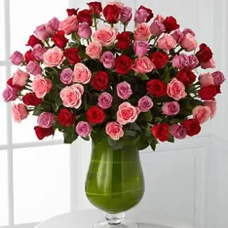 Heartfelt Luxury Rose Bouquet - 24-inch Premium Long-Stemmed Ros