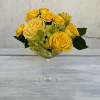 lemon drop bouquet