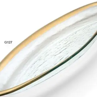 Roman Antique Gold Salmon Platter
