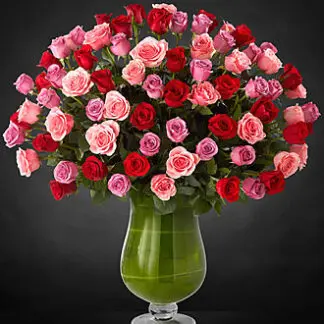 Heartfelt Luxury Rose Bouquet - 24-inch Premium Long-Stemmed Ros